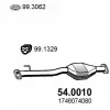 Katalysator vorne ASSO 54.0010