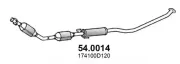 Katalysator vorne ASSO 54.0014