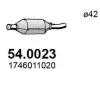 Katalysator vorne ASSO 54.0023