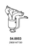 Katalysator ASSO 54.0053