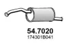Endschalldämpfer ASSO 54.7020