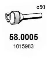 Katalysator vorne ASSO 58.0005