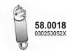 Katalysator vorne ASSO 58.0018