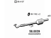 Katalysator vorne ASSO 58.0039