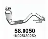 Katalysator vorne ASSO 58.0050