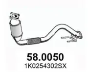 Katalysator vorne ASSO 58.0050