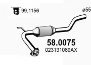 Katalysator vorne ASSO 58.0075