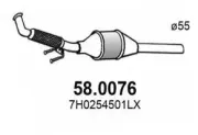 Katalysator vorne ASSO 58.0076