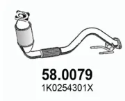 Katalysator vorne ASSO 58.0079