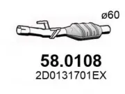 Katalysator vorne ASSO 58.0108