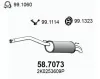 Endschalldämpfer ASSO 58.7073