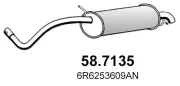 Endschalldämpfer ASSO 58.7135