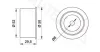 Umlenk-/Führungsrolle, Zahnriemen AUTEX 651451 Bild Umlenk-/Führungsrolle, Zahnriemen AUTEX 651451