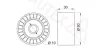 Umlenk-/Führungsrolle, Keilrippenriemen AUTEX 651746 Bild Umlenk-/Führungsrolle, Keilrippenriemen AUTEX 651746