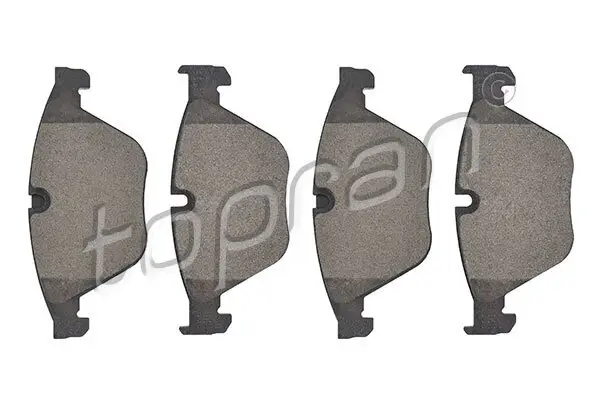 Bremsbelagsatz, Scheibenbremse Vorderachse TOPRAN 502 514