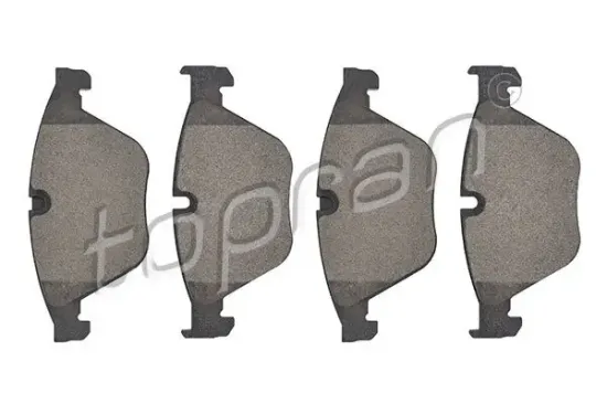 Bremsbelagsatz, Scheibenbremse Vorderachse TOPRAN 502 514 Bild Bremsbelagsatz, Scheibenbremse Vorderachse TOPRAN 502 514