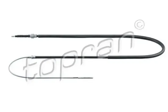 Seilzug, Feststellbremse hinten links hinten rechts TOPRAN 103 521 Bild Seilzug, Feststellbremse hinten links hinten rechts TOPRAN 103 521