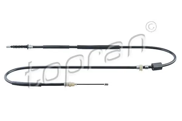 Seilzug, Feststellbremse hinten links hinten rechts TOPRAN 302 070