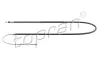 Seilzug, Feststellbremse hinten links TOPRAN 501 719