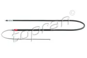 Seilzug, Feststellbremse hinten rechts TOPRAN 501 725