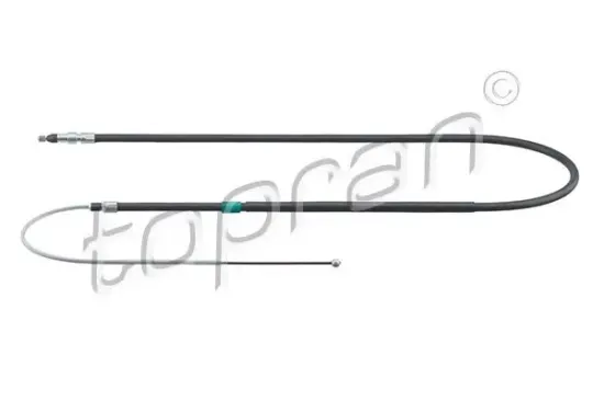 Seilzug, Feststellbremse hinten links TOPRAN 501 726 Bild Seilzug, Feststellbremse hinten links TOPRAN 501 726