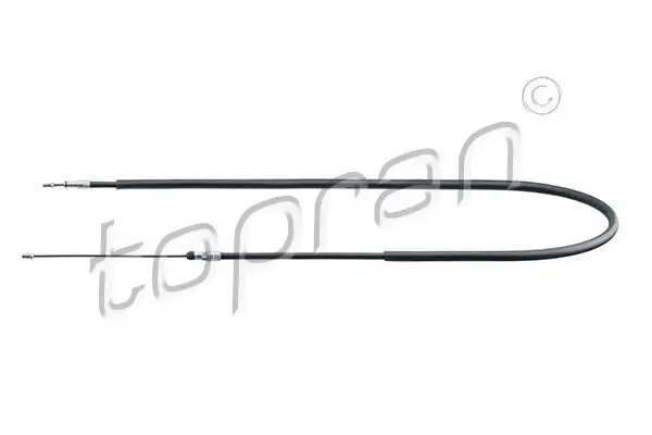 Seilzug, Feststellbremse hinten links TOPRAN 722 073