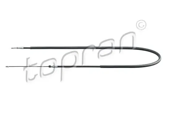 Seilzug, Feststellbremse hinten links TOPRAN 722 073 Bild Seilzug, Feststellbremse hinten links TOPRAN 722 073