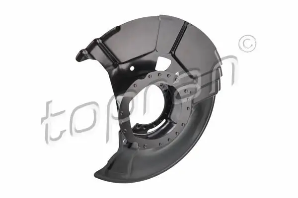 Spritzblech, Bremsscheibe Vorderachse links TOPRAN 503 002