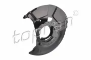 Spritzblech, Bremsscheibe Vorderachse links TOPRAN 503 002
