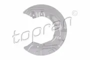Spritzblech, Bremsscheibe Vorderachse links TOPRAN 503 000