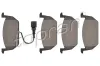 Bremsbelagsatz, Scheibenbremse Vorderachse TOPRAN 115 814