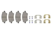 Bremsbelagsatz, Scheibenbremse Vorderachse TOPRAN 304 403