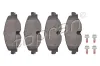 Bremsbelagsatz, Scheibenbremse Vorderachse TOPRAN 116 955