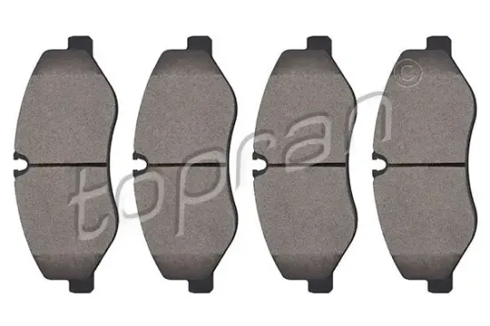 Bremsbelagsatz, Scheibenbremse Vorderachse TOPRAN 409 325 Bild Bremsbelagsatz, Scheibenbremse Vorderachse TOPRAN 409 325