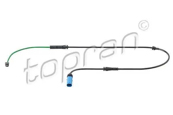 Sensor, Bremsbelagverschleiß Vorderachse nur einseitig verbaut TOPRAN 503 067