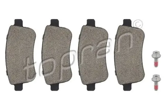 Bremsbelagsatz, Scheibenbremse Hinterachse TOPRAN 701 675 Bild Bremsbelagsatz, Scheibenbremse Hinterachse TOPRAN 701 675