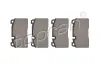 Bremsbelagsatz, Scheibenbremse Vorderachse TOPRAN 115 179