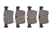 Bremsbelagsatz, Scheibenbremse Vorderachse TOPRAN 502 515