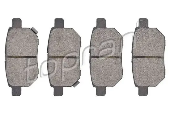 Bremsbelagsatz, Scheibenbremse Hinterachse TOPRAN 600 595 Bild Bremsbelagsatz, Scheibenbremse Hinterachse TOPRAN 600 595