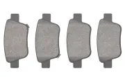 Bremsbelagsatz, Scheibenbremse Hinterachse TOPRAN 600 597