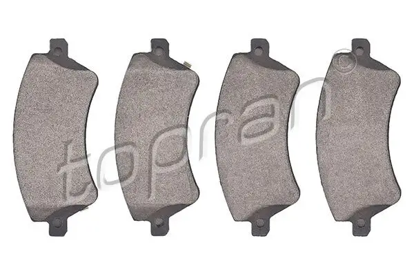 Bremsbelagsatz, Scheibenbremse Vorderachse TOPRAN 600 606