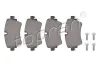 Bremsbelagsatz, Scheibenbremse Vorderachse TOPRAN 503 020
