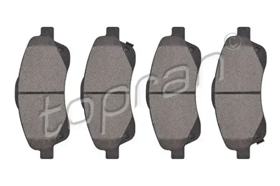 Bremsbelagsatz, Scheibenbremse Vorderachse TOPRAN 600 599 Bild Bremsbelagsatz, Scheibenbremse Vorderachse TOPRAN 600 599