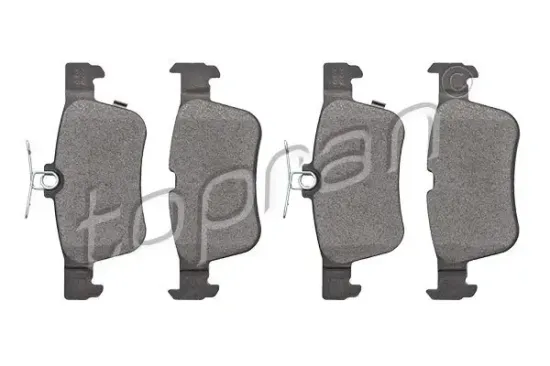 Bremsbelagsatz, Scheibenbremse Hinterachse TOPRAN 304 888 Bild Bremsbelagsatz, Scheibenbremse Hinterachse TOPRAN 304 888