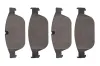 Bremsbelagsatz, Scheibenbremse Vorderachse TOPRAN 116 918