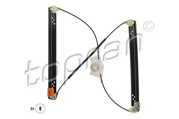 Fensterheber vorne rechts TOPRAN 113 610