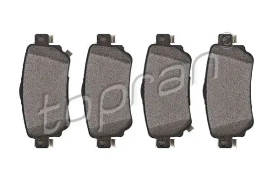 Bremsbelagsatz, Scheibenbremse Hinterachse TOPRAN 702 003 Bild Bremsbelagsatz, Scheibenbremse Hinterachse TOPRAN 702 003