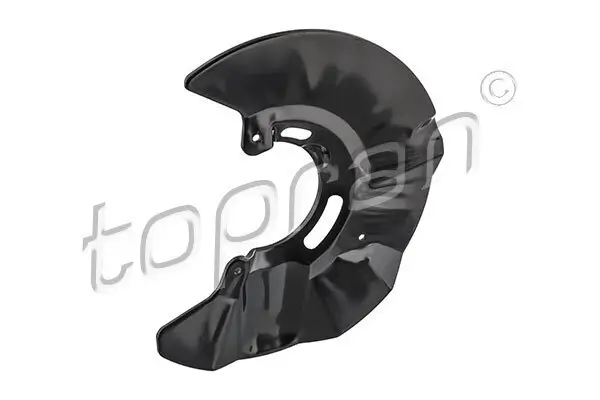 Spritzblech, Bremsscheibe Vorderachse rechts TOPRAN 116 828