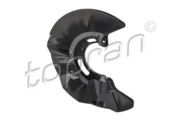 Spritzblech, Bremsscheibe Vorderachse links TOPRAN 116 827
