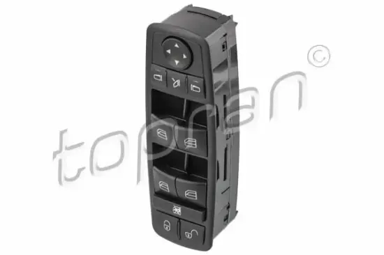 Schalter, Fensterheber fahrerseitig TOPRAN 409 624 Bild Schalter, Fensterheber fahrerseitig TOPRAN 409 624